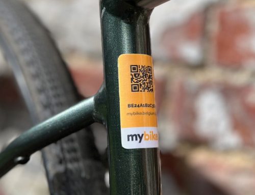Un sticker pour retrouver son vélo !